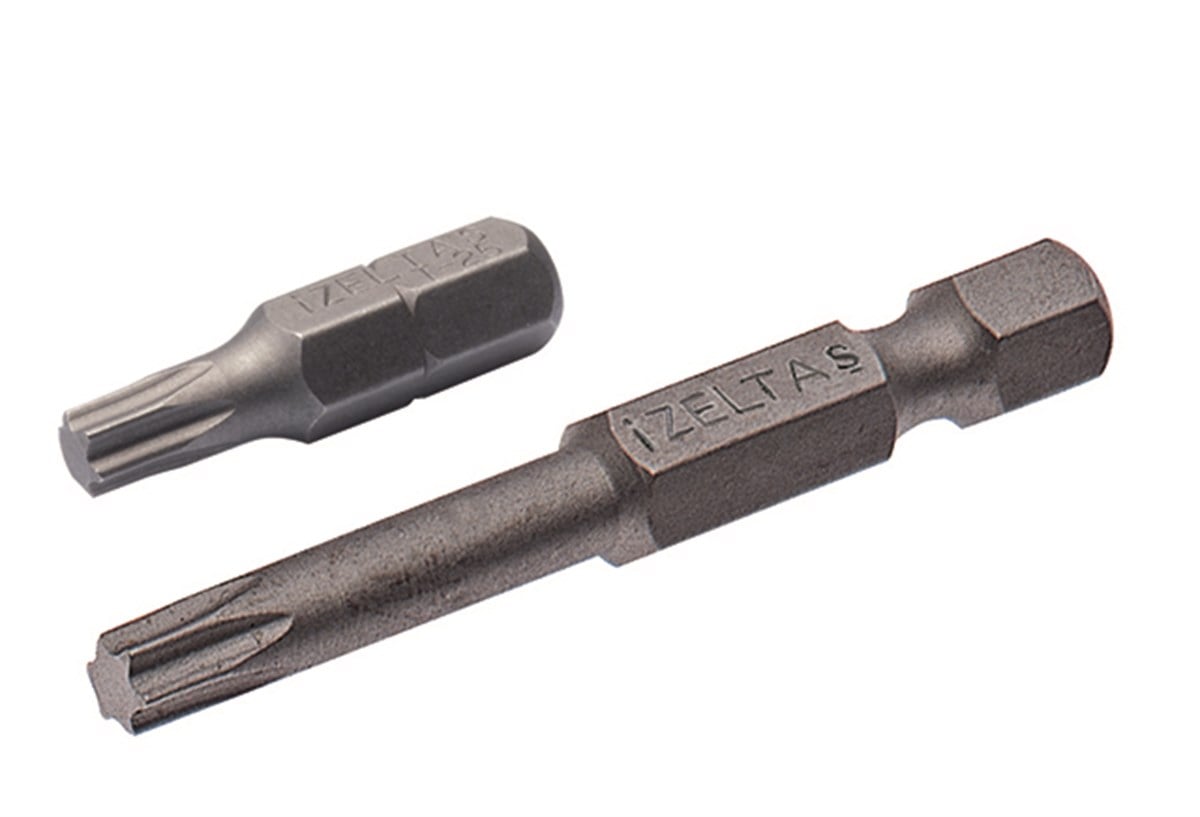 Bits Uç ÇeşitleriİZELTAŞ T25 50mm TORX BİTS UÇ
