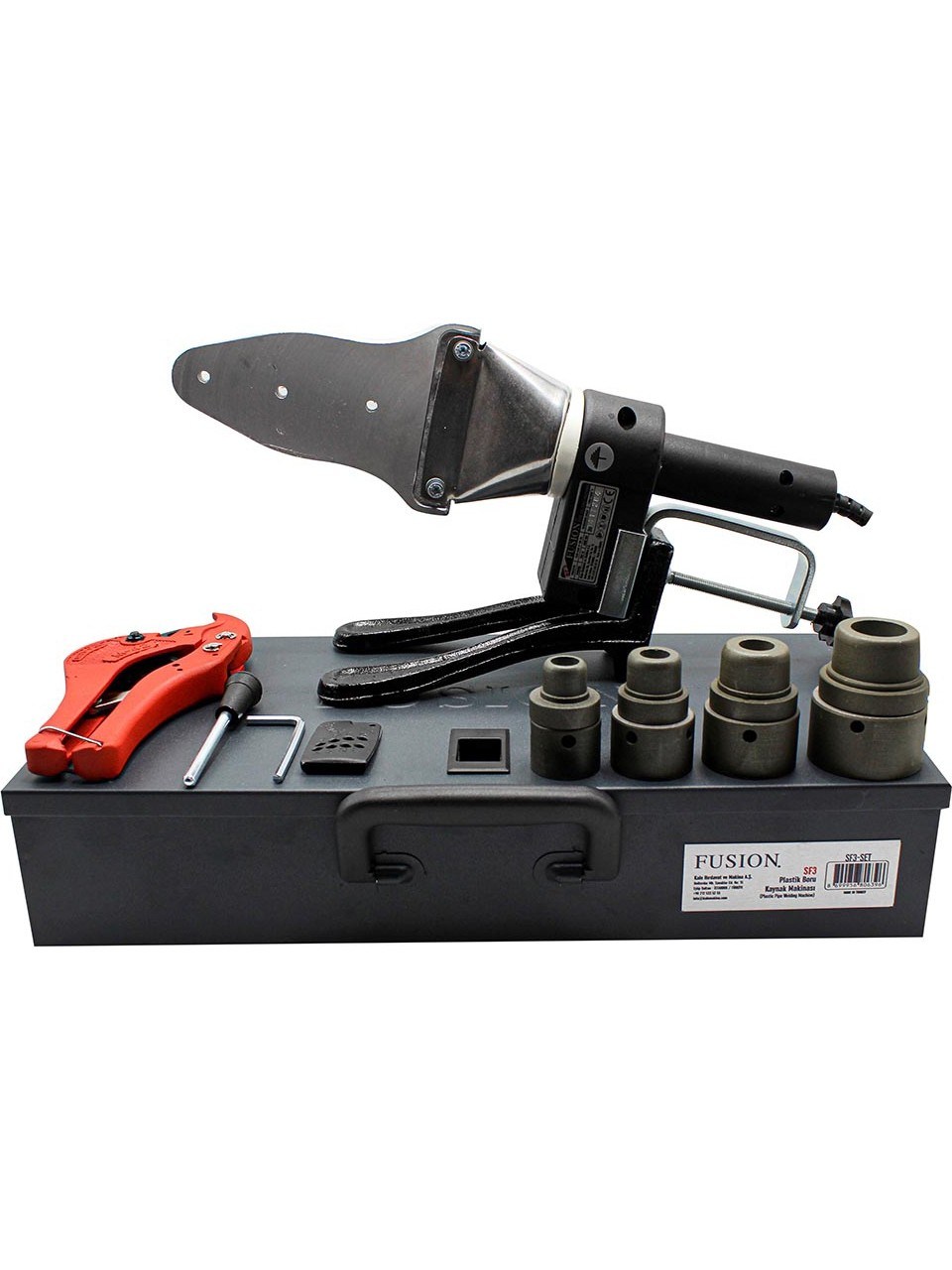 Boru Kaynak MakinalarıFUSION SF3-S6 700 W PPRC PLASTİK BORU KAYNAK MAKİNESİ