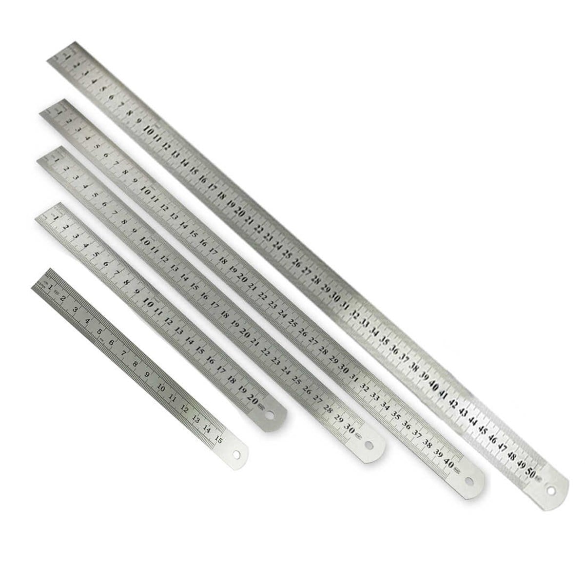 Gönye ve Cetvel50cm ÇELİK CETVEL KALIN (EŞ DEĞER TABLOSU)