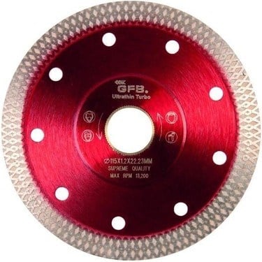 Hassas KesimGFB 115 MM ÇAPRAZ İNCE TURBO SERAMİK FAYANS KESİCİ
