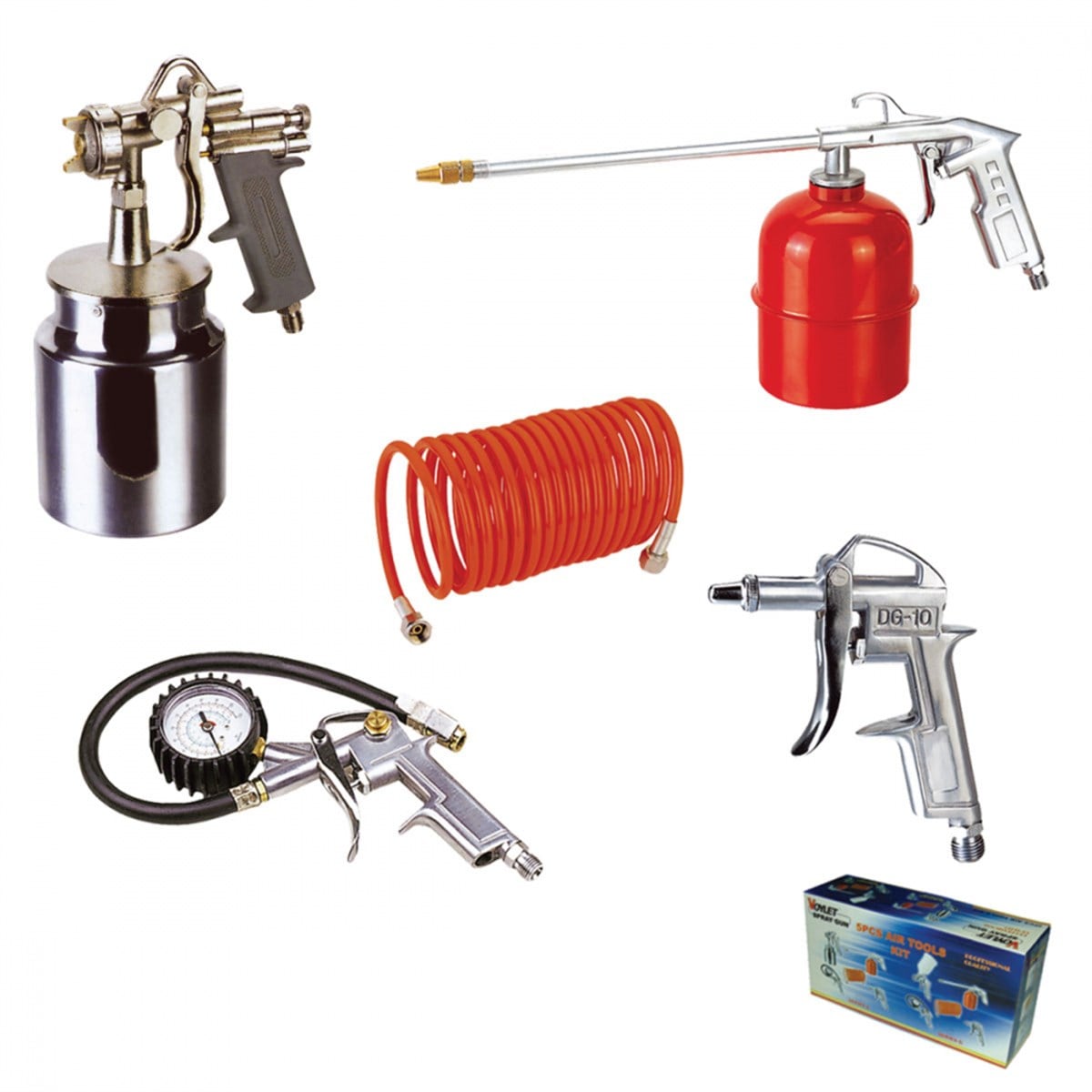 Hava KompresörleriMAX-EXTRA 5 PARÇA HAVALI SET