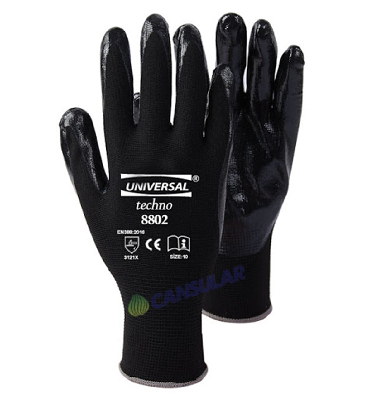 İş GüvenliğiUNIVERSAL 8802 NİTRİL KAPLAMA ELDİVEN