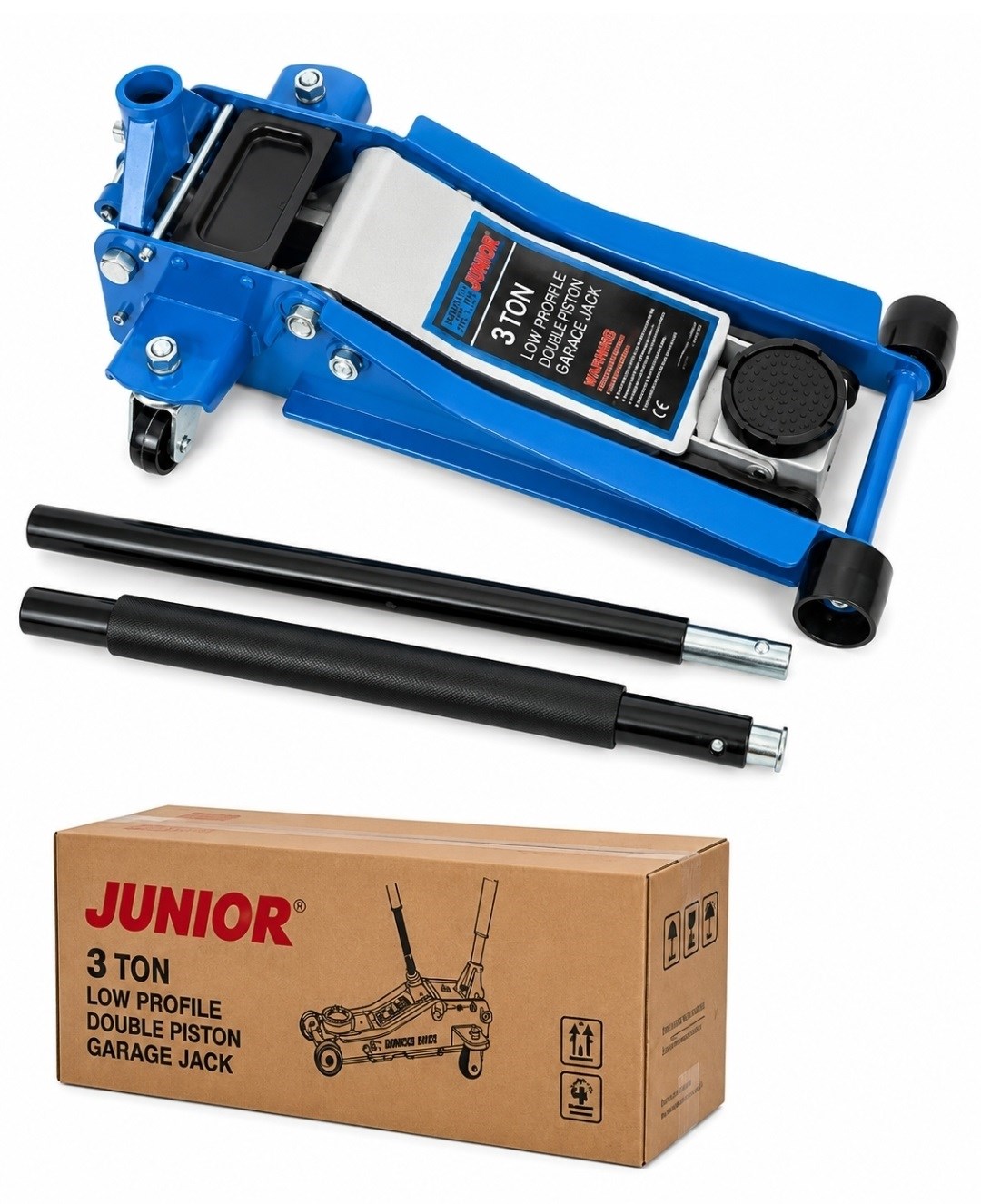 Krikolar - TranspaletlerJUNIOR T31 3 TON DÜŞÜK PROFİL ARABALI ZEMİN KRİKOSU