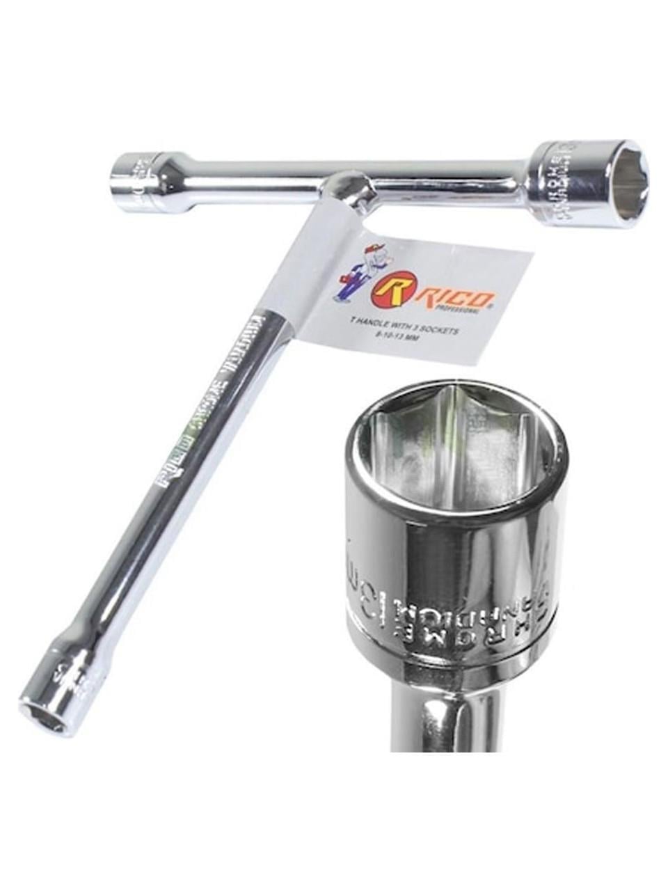 Lokma TakımlarıRİCO 007-RC6681 ÜÇLÜ T LOKMA 8 - 10 - 13 MM