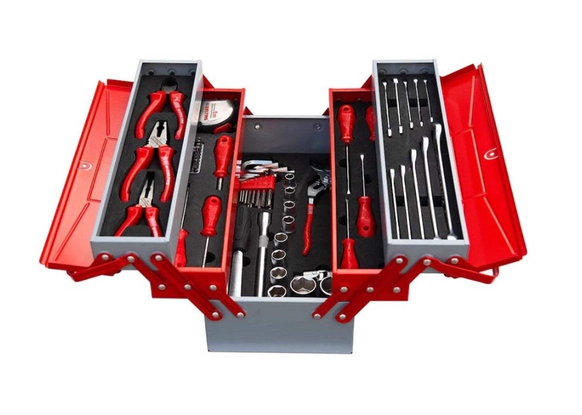 Metal Takım ÇantasıİZELTAŞ 8420005063 63 PARÇA DOLU TAKIM ÇANTASI