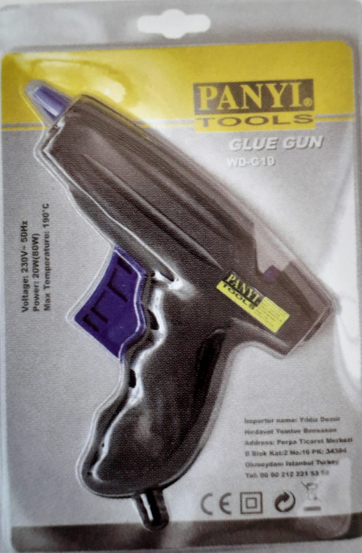 Mum TabancalarıPANYI 80 WATT-11mm MUM SİLİKON TABANCASI