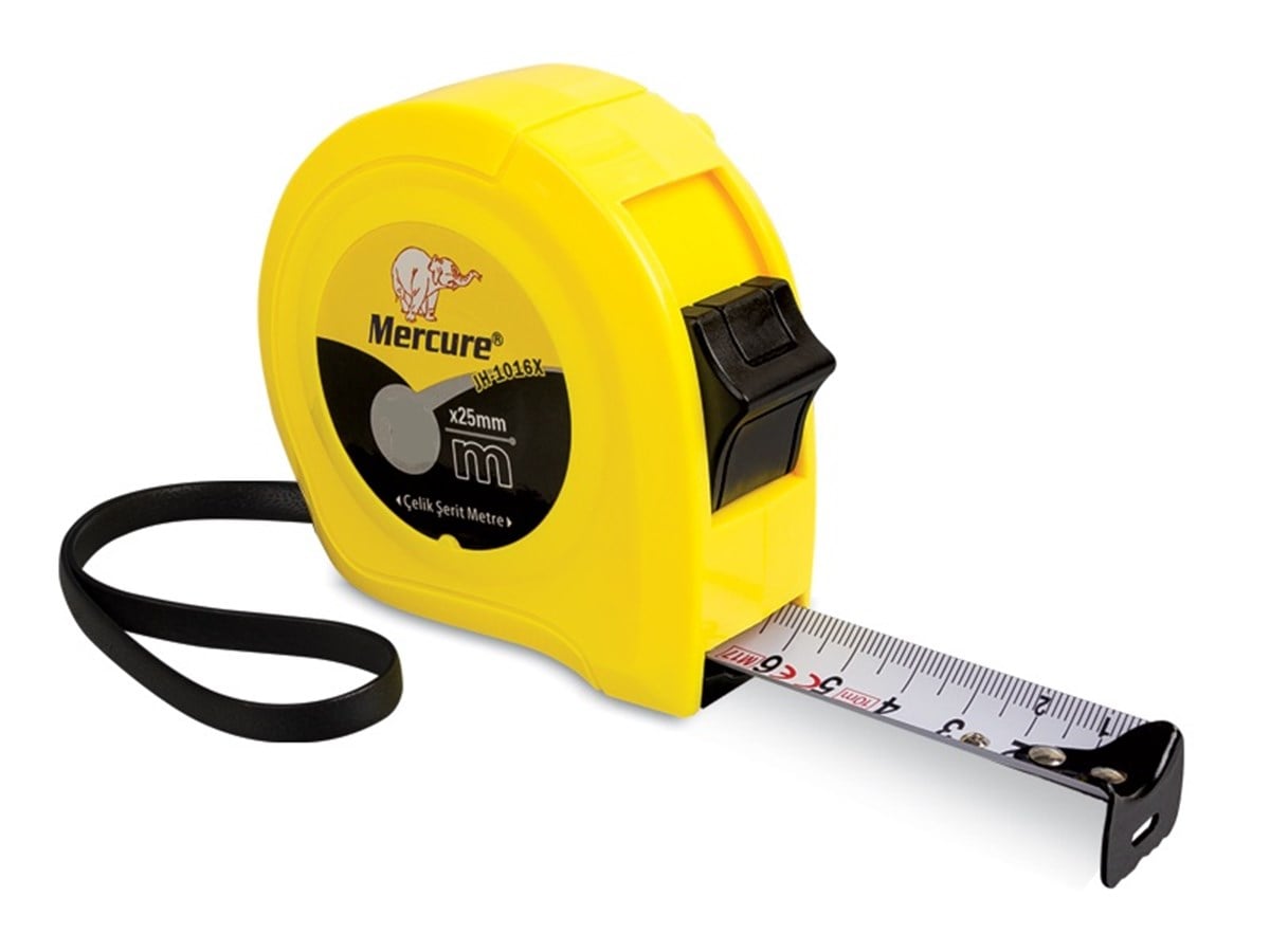 Şerit Metre-Lazer Metre-HizalamaMERCURE 5M 25mm ŞERİT METRE
