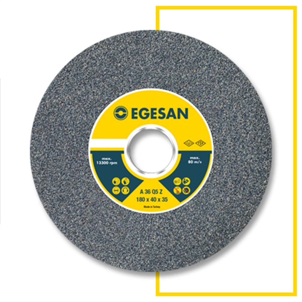 Taşlar-Zımparalar-KeçelerEGESAN 150*20*20 NK TAŞLAMA TAŞI 