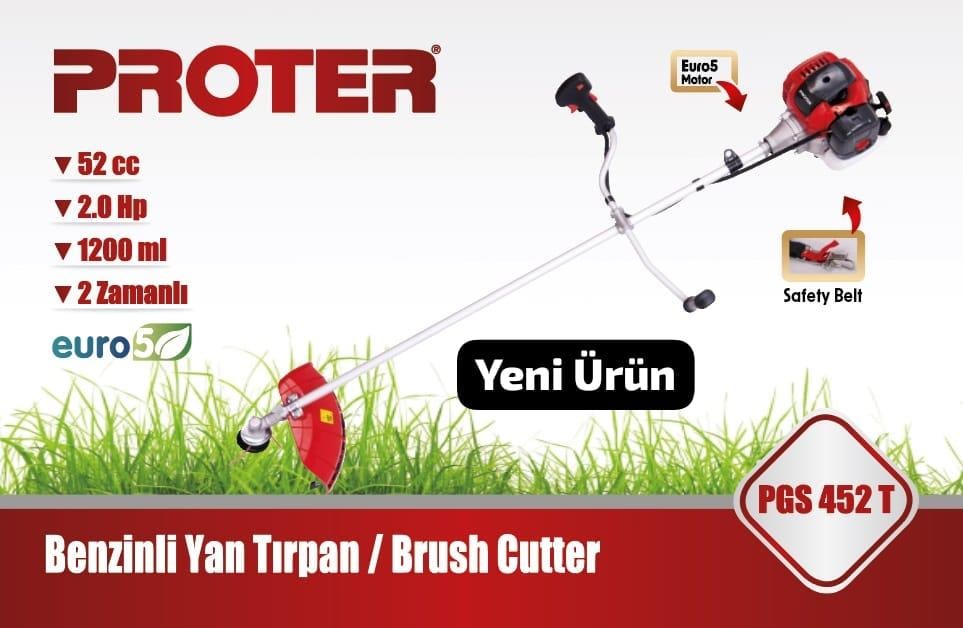 TırpanlarPROTER PGS 452 T BENZİNLİ YAN TIRPAN