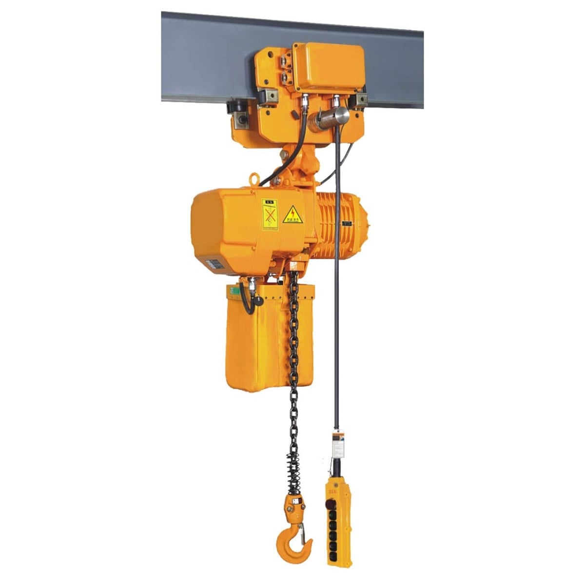 Vinçler ve Caraskallar1 TON MONORAY TİPİ ELEKTRİKLİ ZİNCİRLİ VİNÇ