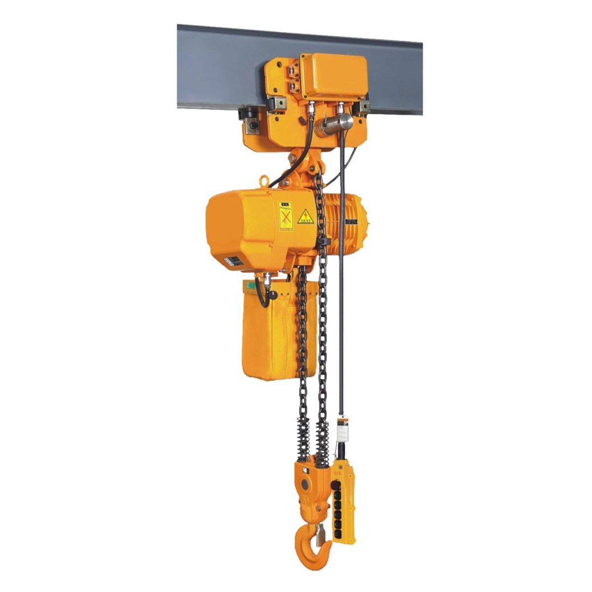 Vinçler ve Caraskallar2 TON MONORAY TİPİ ELEKTRİKLİ ZİNCİRLİ VİNÇ