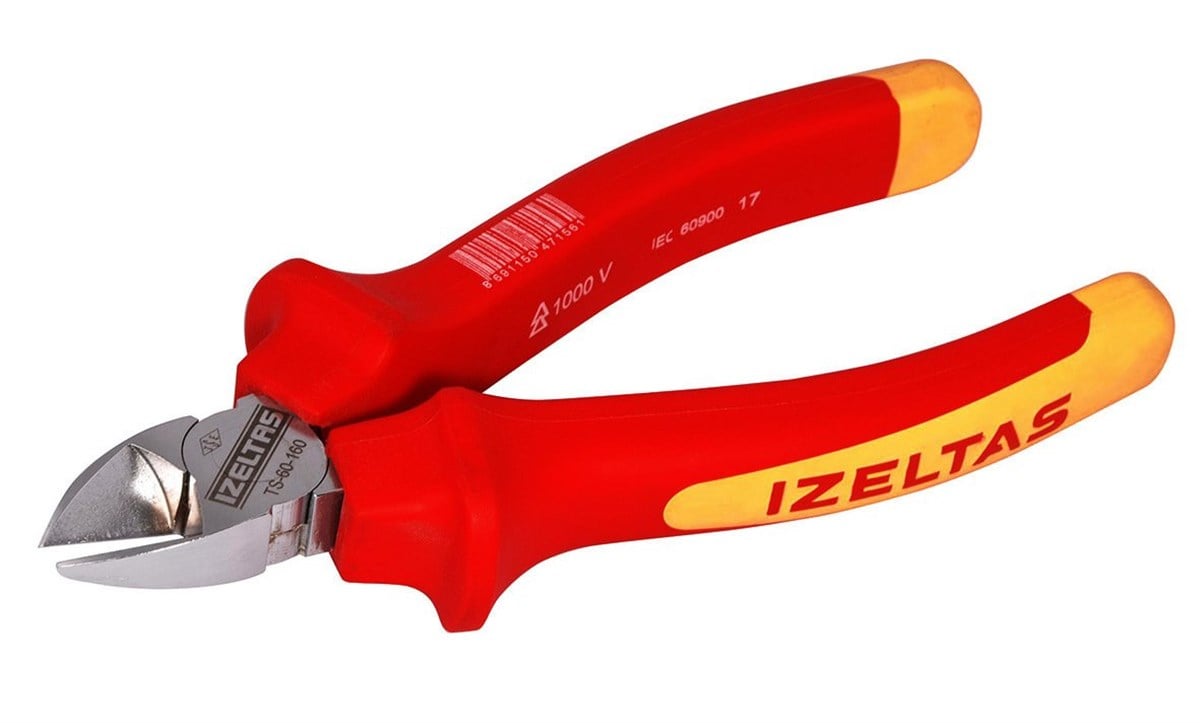 Yan Keski-Kablo SıyırıcıİZELTAŞ 140mm 1000V İZOLELİ ELEKTRİKÇİ YAN KESKİ