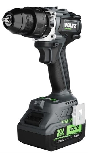 Akülü MatkaplarVOLTZ VZDR-20-I 20 V ÇİFT AKÜLÜ 5 AH DARBELİ MATKAP