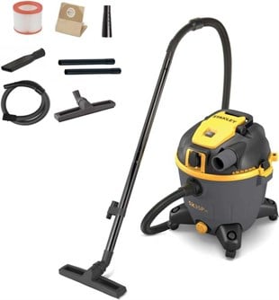 Yıkama MakinalarıSTANLEY SXVC35PTDE 1600 W ISLAK KURU SANAYİ TİPİ SÜPÜRGE