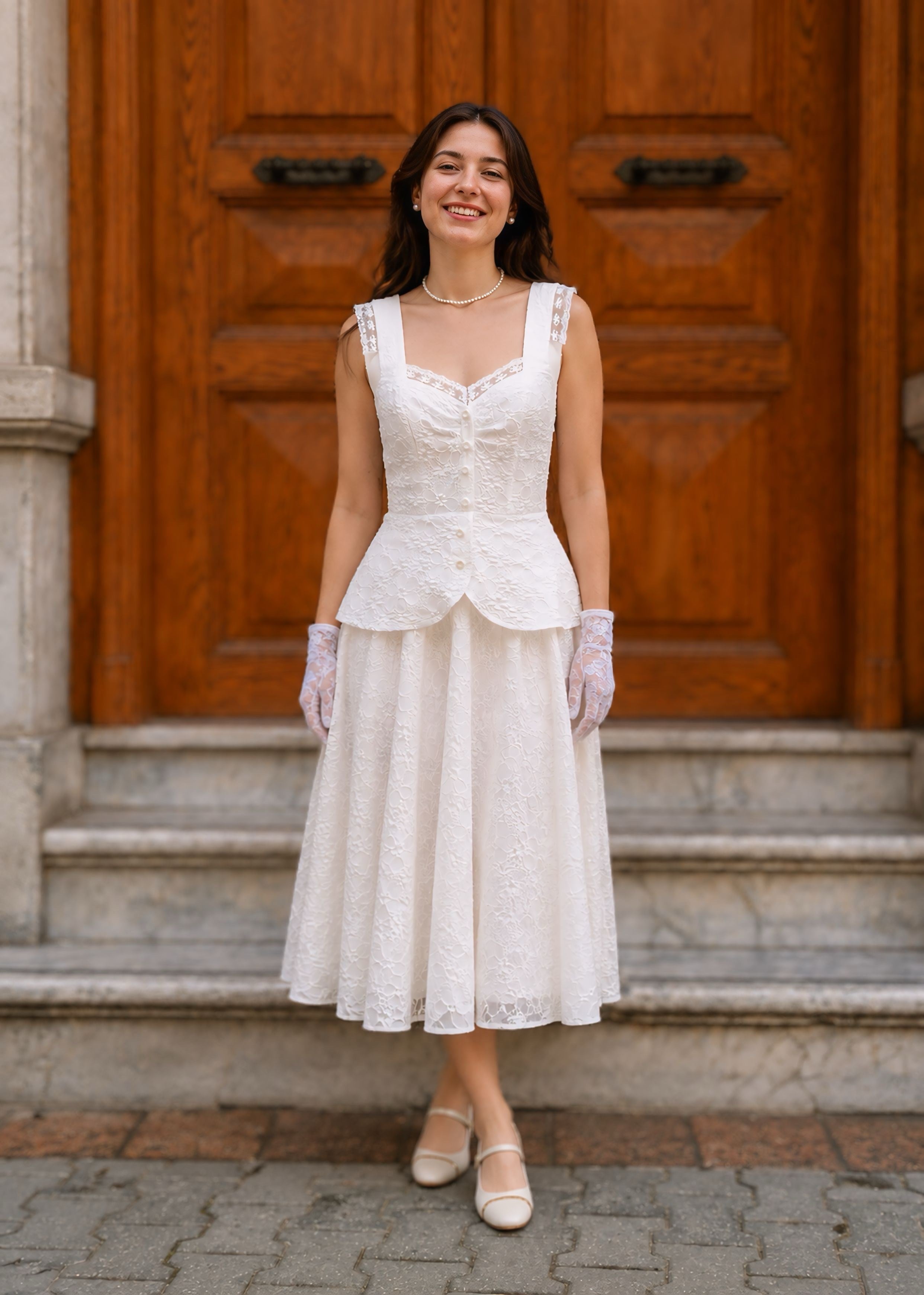 Evelyn Brokar Elbise