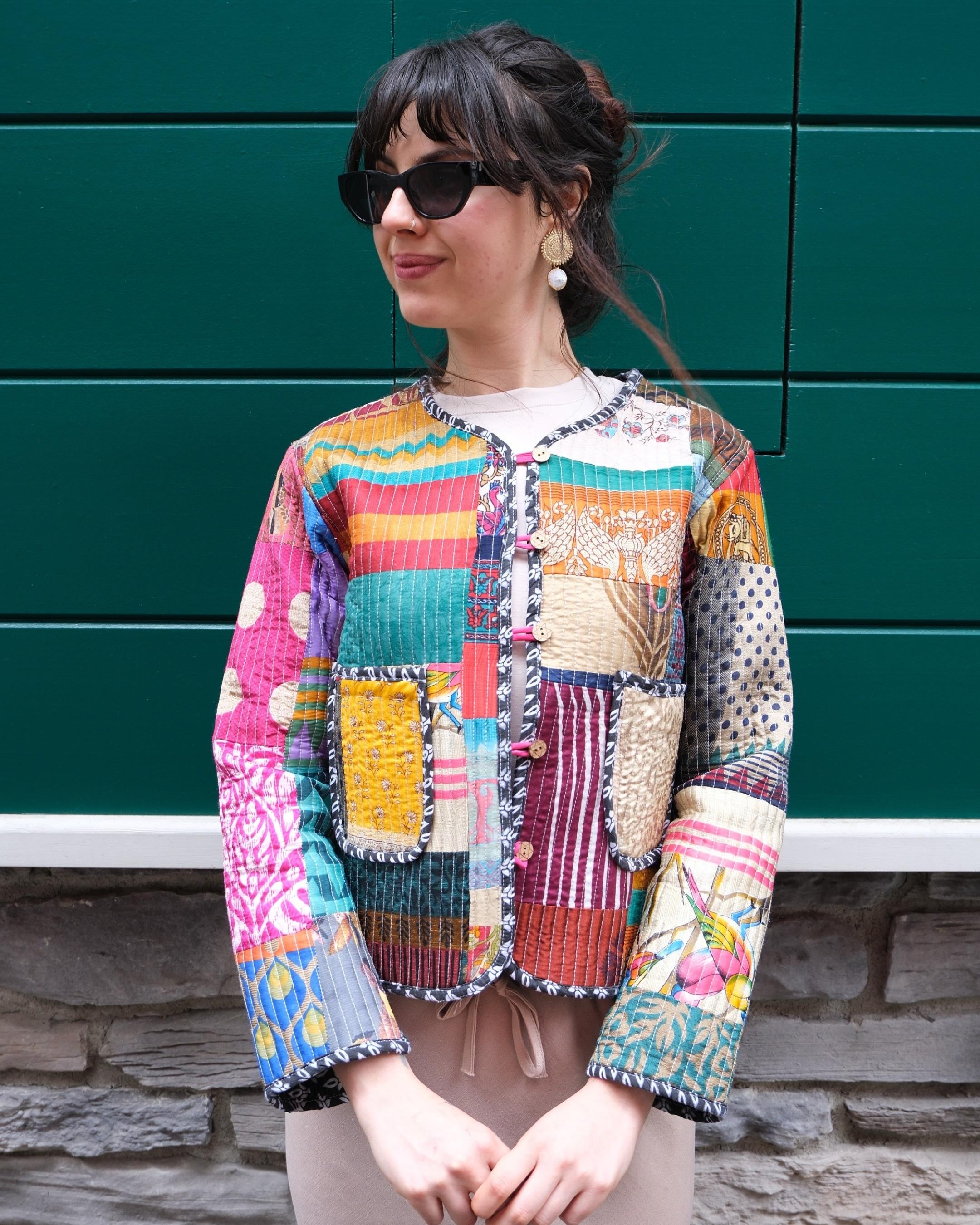 Patchy Renkli İşlemeli Ceket