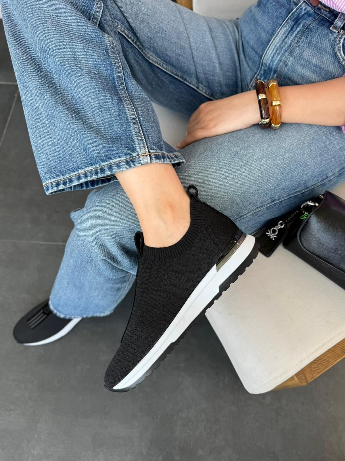 7968 SİYAH TRİKO COMFORT SNEAKER