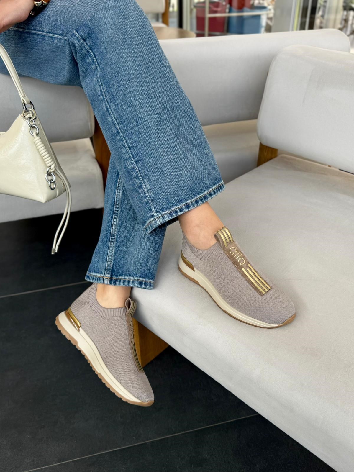 7968 VİZON TRİKO COMFORT SNEAKER