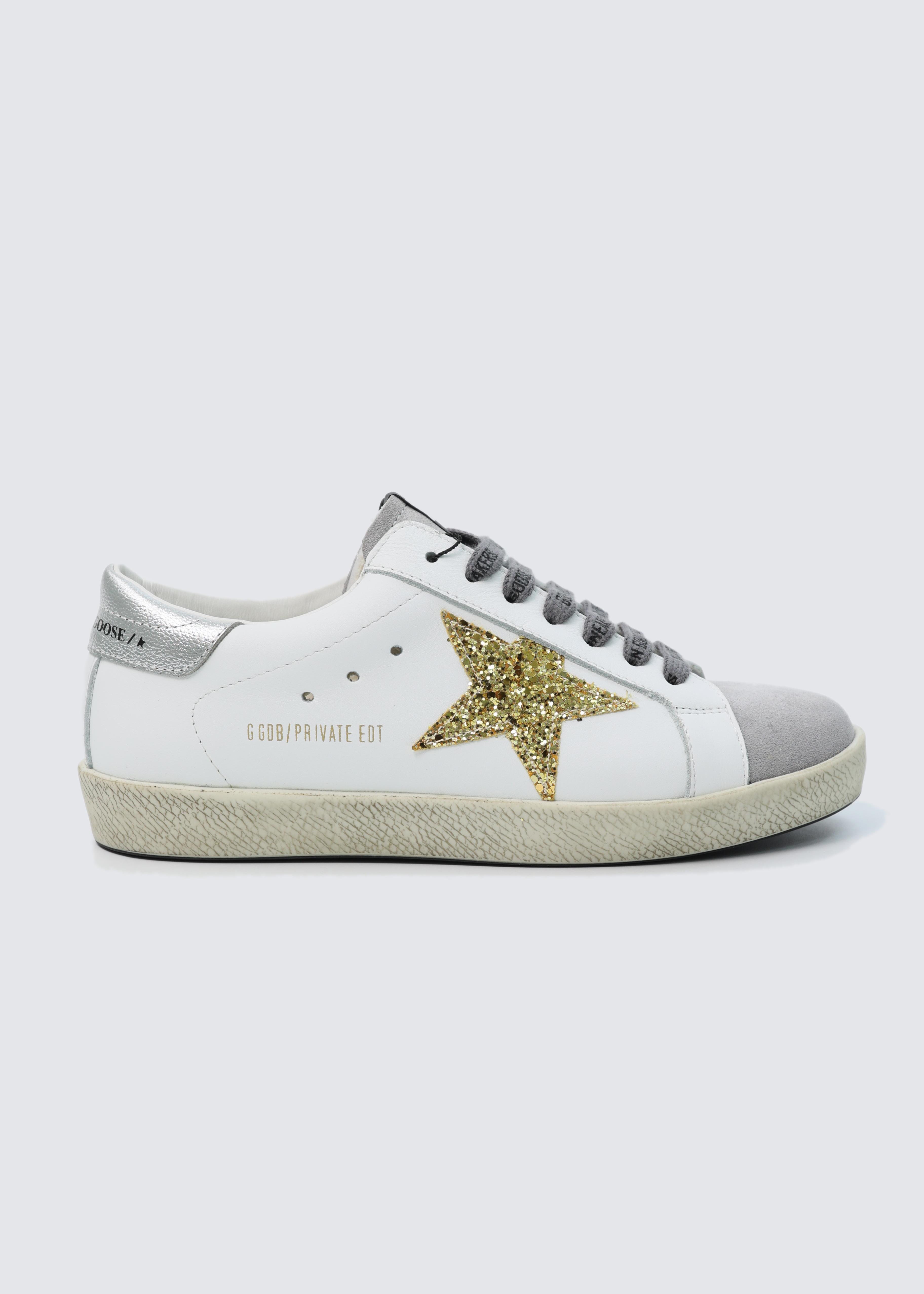 6186 DERİ SNEAKER GOLD