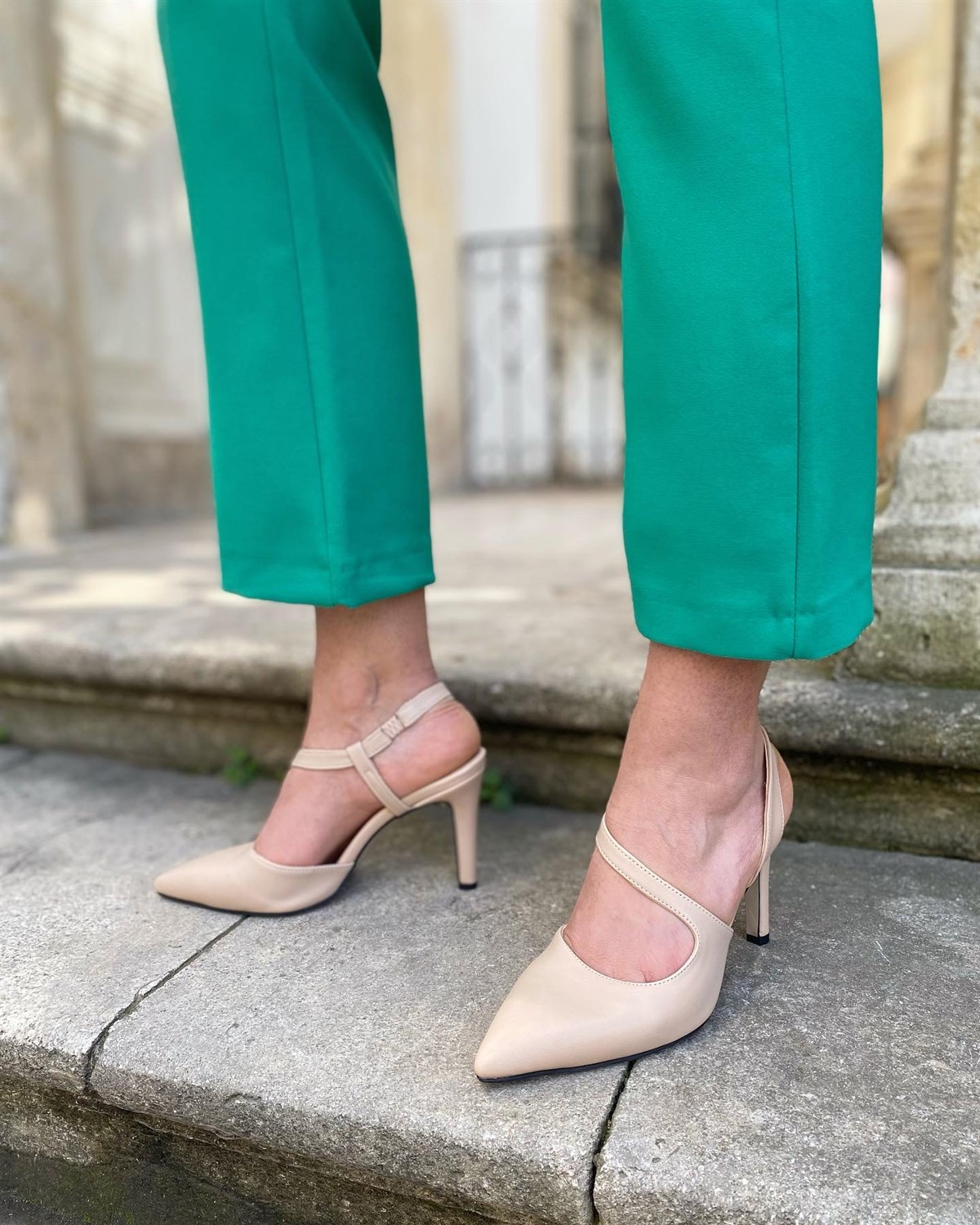 TEN 5048 KADIN TOPUKLU AYAKKABI