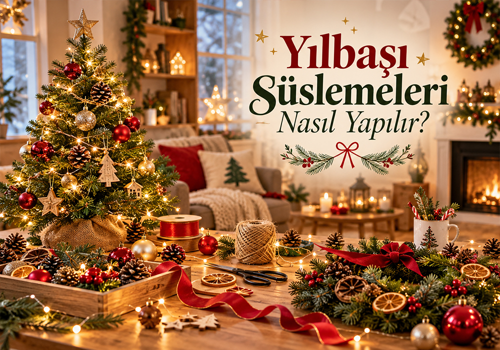 Yılbaşı Süslemeleri Nasıl Yapılır? Dekorasyon Rehberi