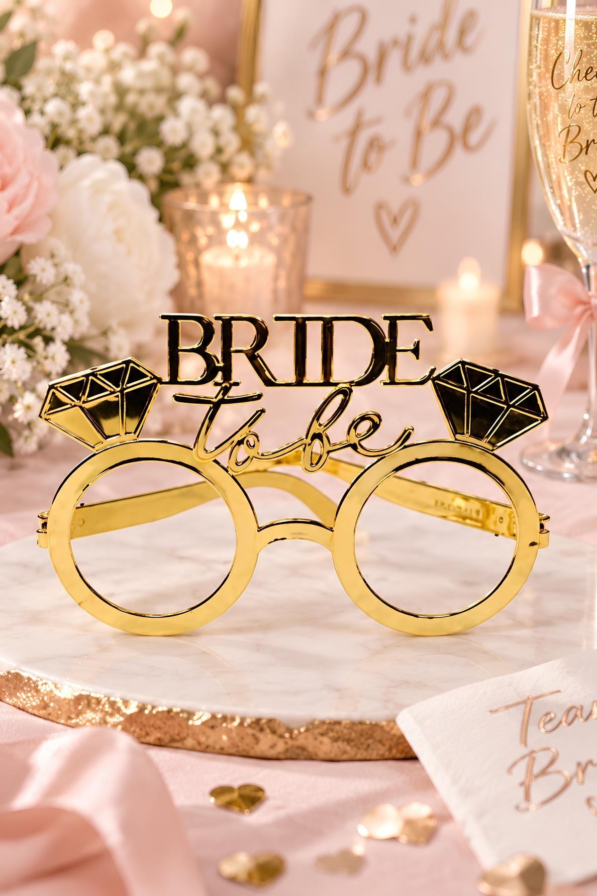  Bride To Be Gold Gözlük 