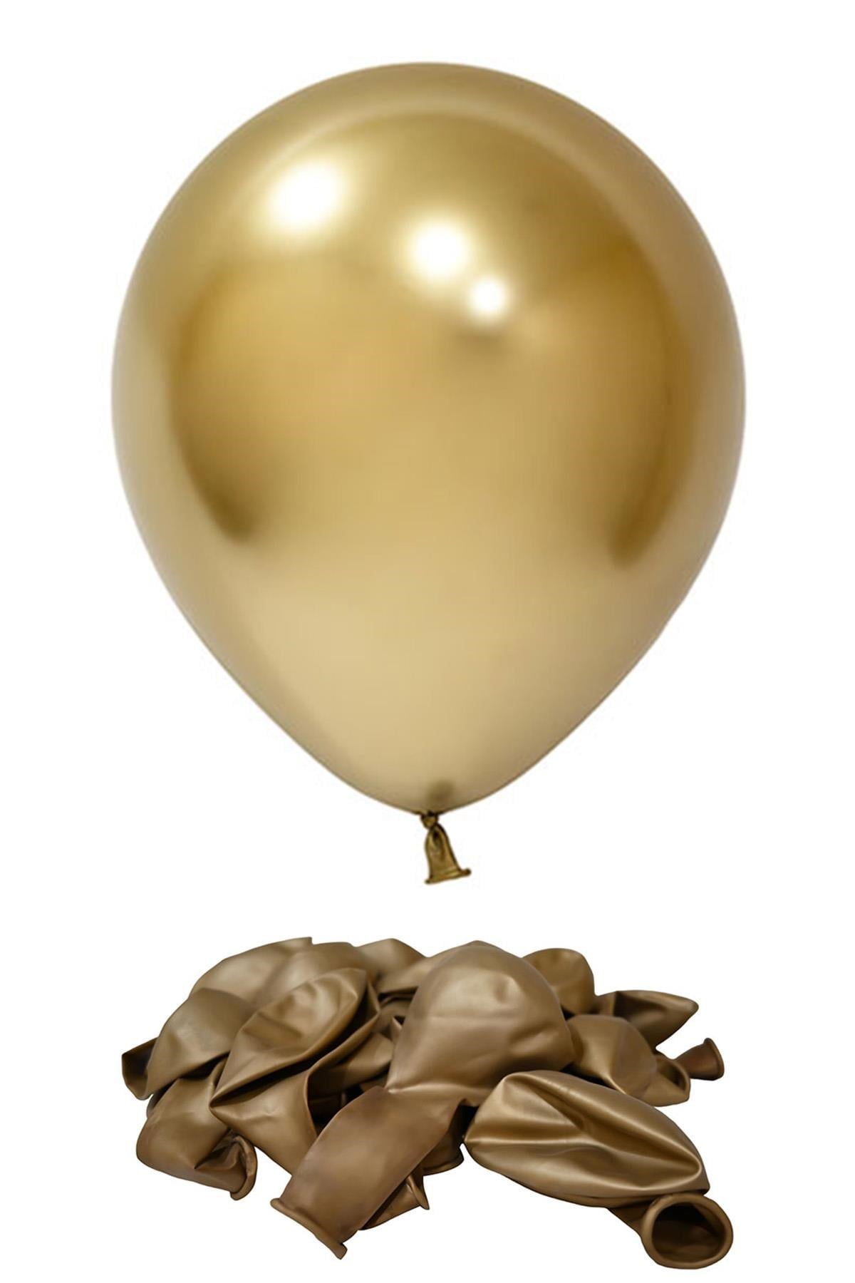 18 inç Krom Gold Jumbo Büyük Boy Balon 45 Cm