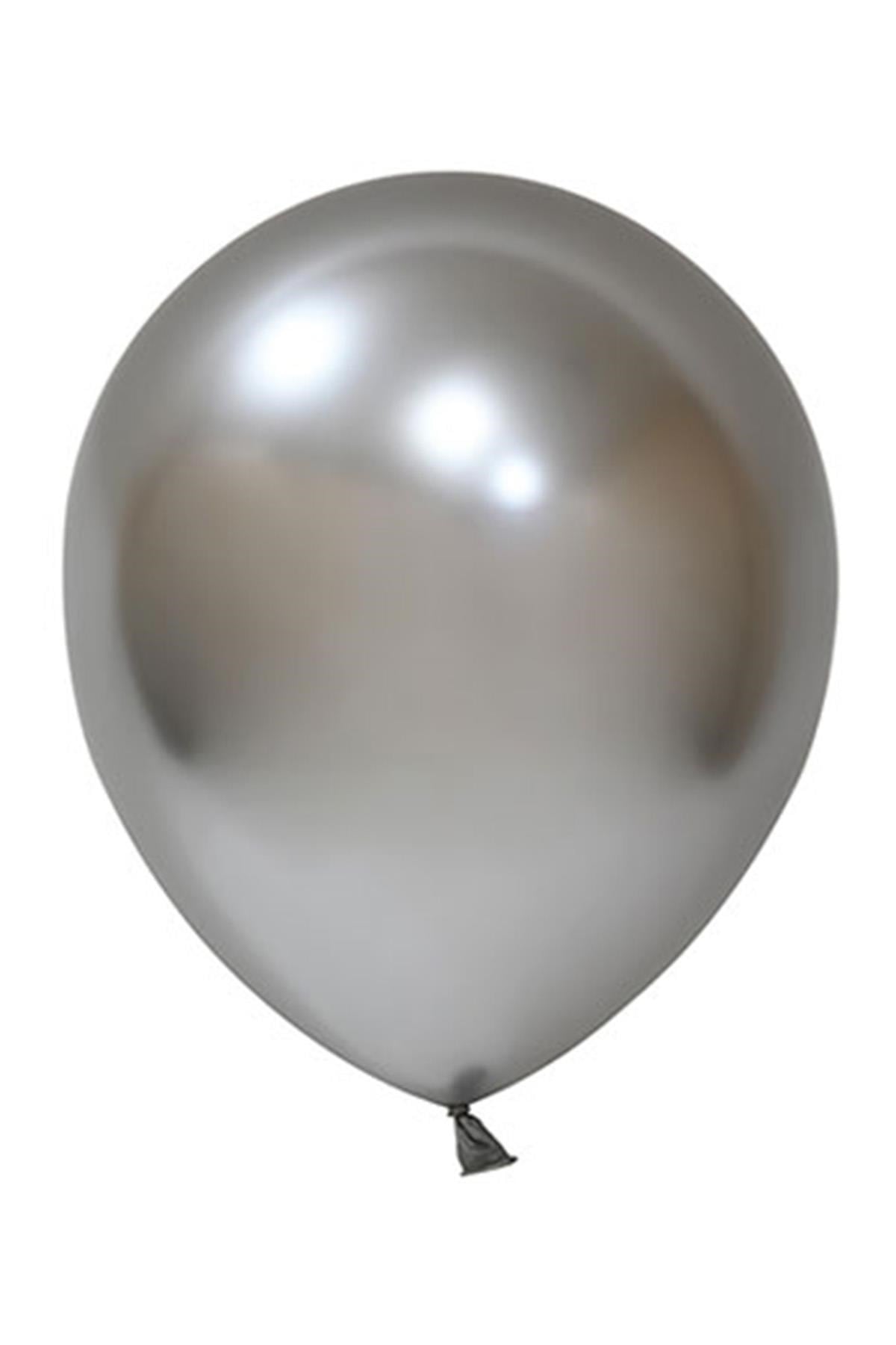 18 inç Krom Gümüş Jumbo Büyük Boy Balon 45 Cm