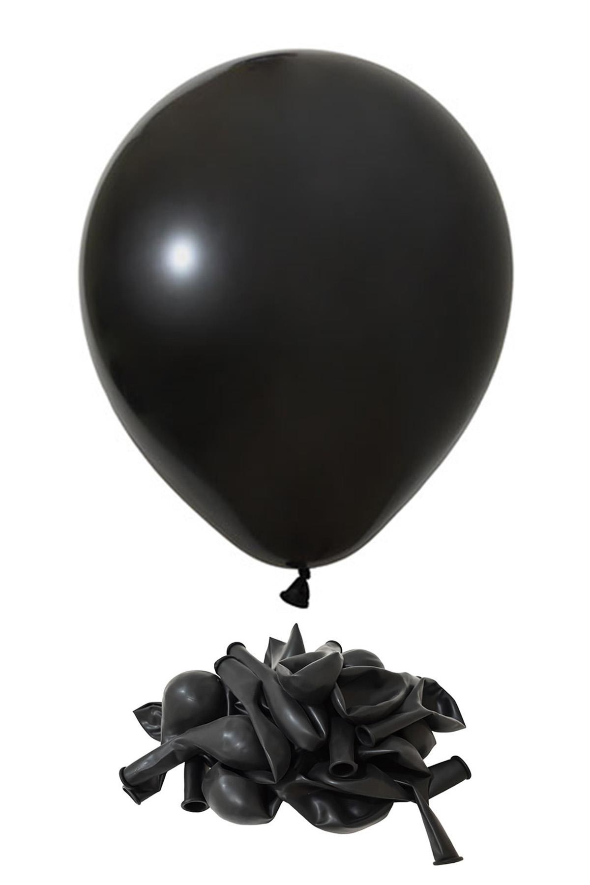 18 inç Siyah Jumbo Büyük Boy Balon 45 Cm