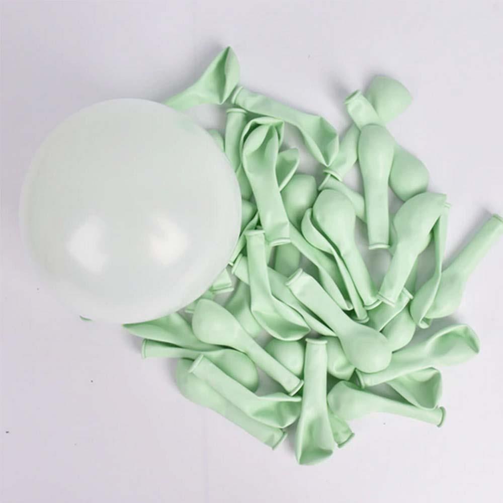 5 İnç Makaron Mint Yeşili Mini Balon 10 Adet