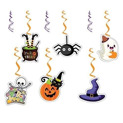 6'lı Tavan Süs  Halloween Cadılar Bayramı Parti Malzemesi