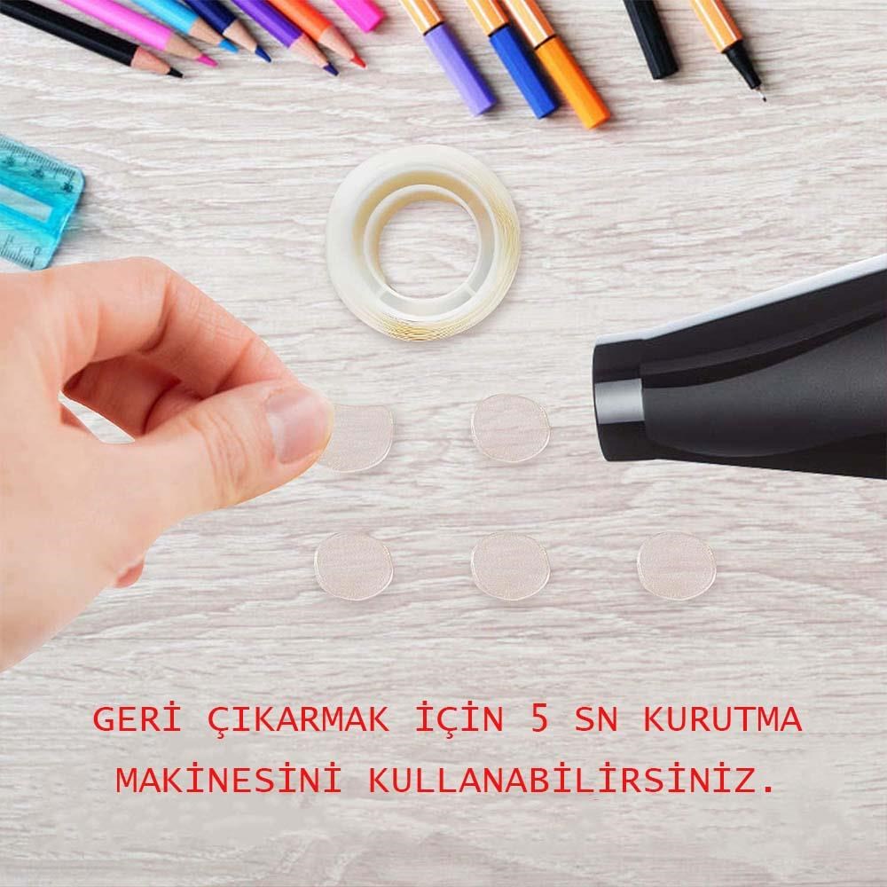 Çift Taraflı Balon Yapıştırma Bandı 100lü