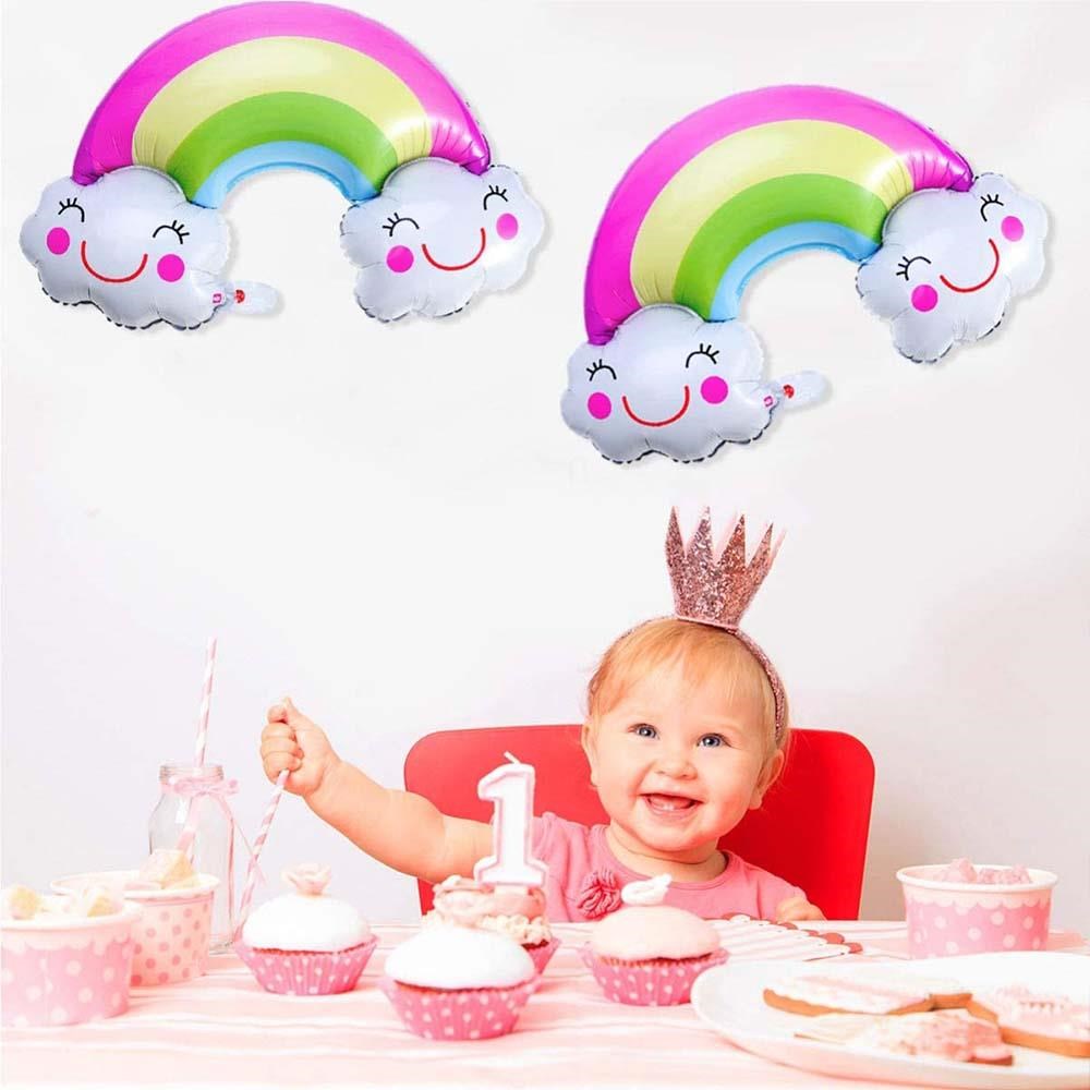 Gökkuşağı Rainbow Folyo Balon - Bebek Çocuk Parti Kutlama