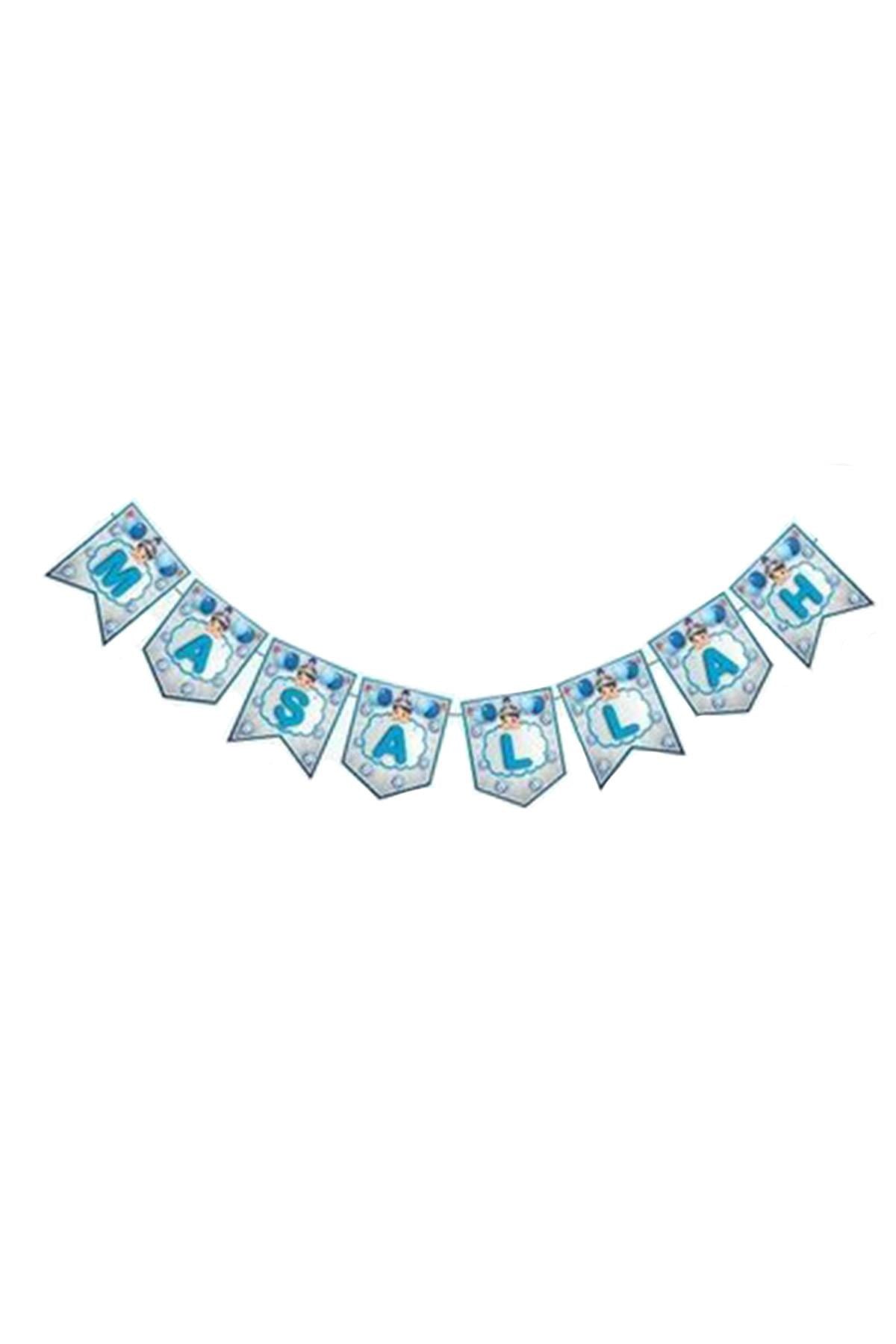 Maşallah Zikzak Banner; Sünnet Kutlama Seti