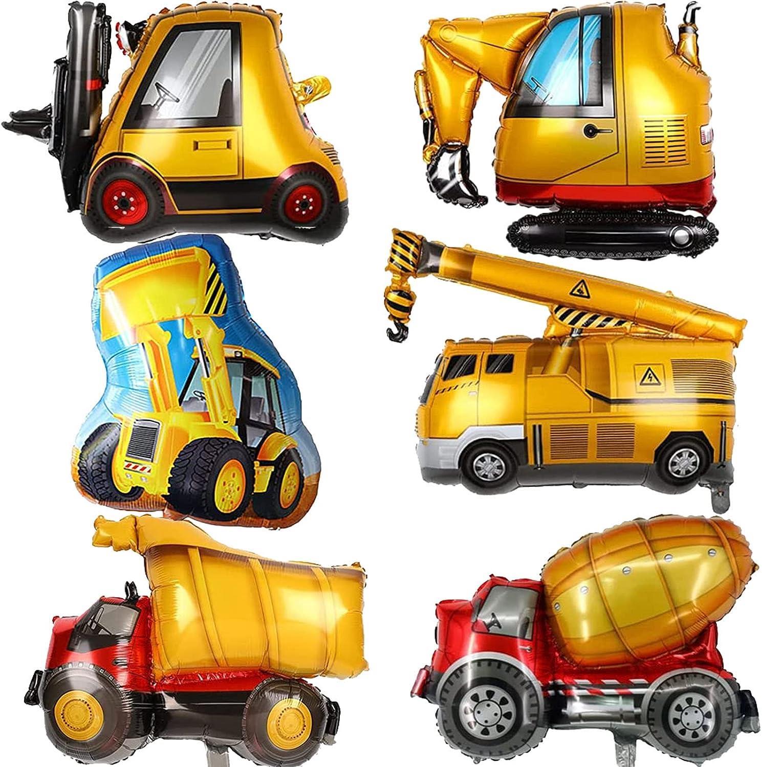 Mini Boy Beton Mikseri Folyo Balon 16 İnç  İnşaat Temalı Parti Malzemesi