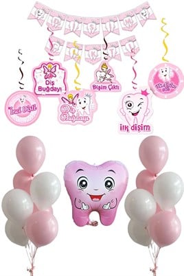  Pembe Diş Buğdayı; İlk Dişim Parti Seti
