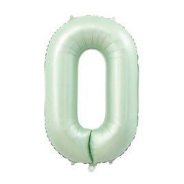 0 Rakam Adaçayı Folyo Balon 34 inç 76-82 cm