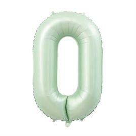 0 Rakam Adaçayı Folyo Balon 34 inç 76-82 cm