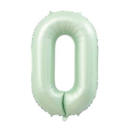 0 Rakam Adaçayı Folyo Balon 34 inç 76-82 cm