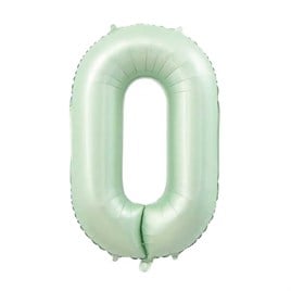 0 Rakam Adaçayı Folyo Balon 34 inç 76-82 cm