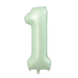 1 Rakam Adaçayı Folyo Balon 34 inç 76-82 cm