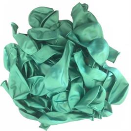 12 İnç Krom Yeşil Balon 10 Adet