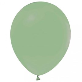 12 İnç Küf Yeşili Balon 10 Adet