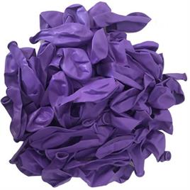 12 İnç Lila Balon 10 Adet