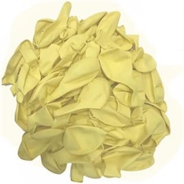 12 İnç Makaron Sarı Balon 10 Adet