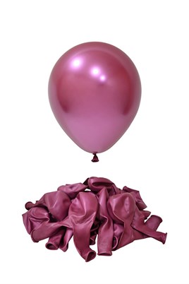 18 inç Krom Fuşya Jumbo Büyük Boy Balon 45 Cm