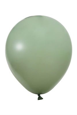 18 inç Küf Yeşili Jumbo Büyük Boy Balon 45 Cm