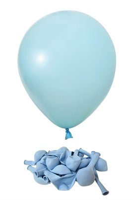 18 inç Makaron Mavi Jumbo Büyük Boy Balon 45 Cm