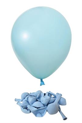 18 inç Makaron Mavi Jumbo Büyük Boy Balon 45 Cm