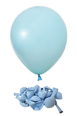 18 inç Makaron Mavi Jumbo Büyük Boy Balon 45 Cm